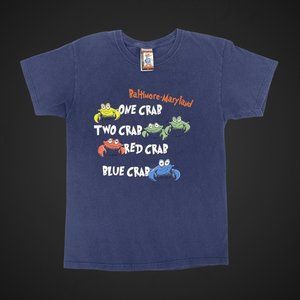 Mens Small Dr. Seuss Parody Baltimore Maryland Crab Shirt